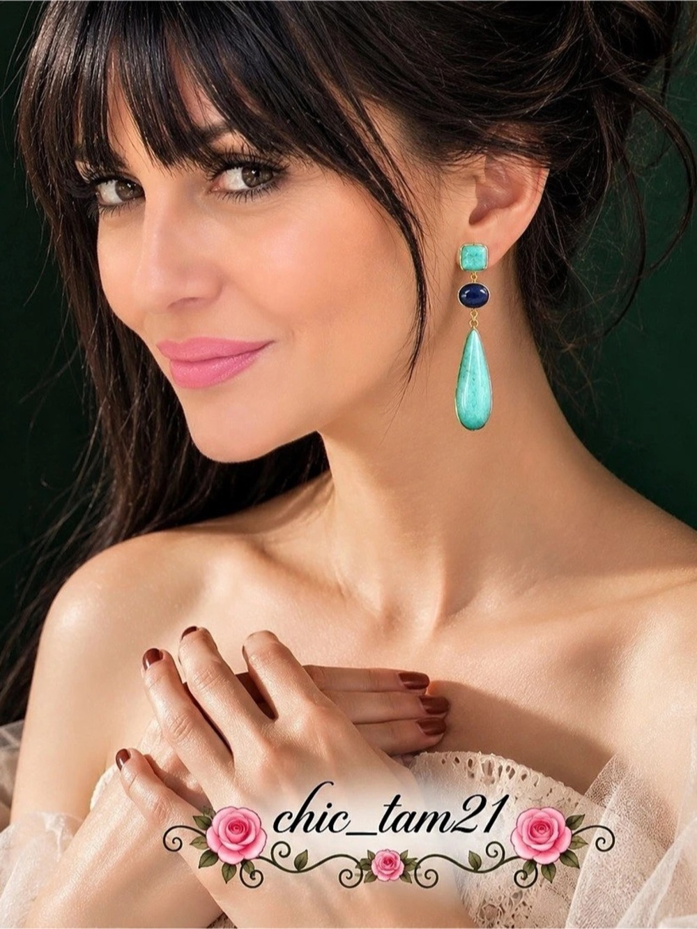 Turquoise Drop Earrings